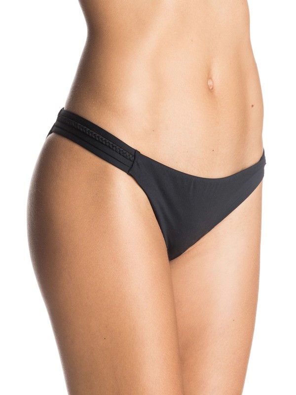 roxy, Sunset Paradise Heart Bikini Bottoms, TRUE BLACK (kvj0) 0 Sunset Paradise Heart Bikini Bottoms ERJX403056 Roxy