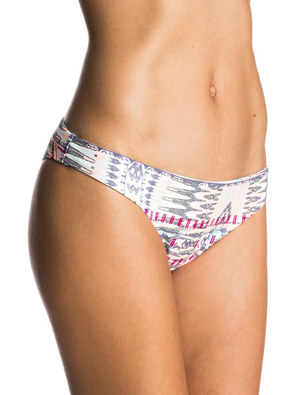 roxy, Sunset Bay Reversible Surfer Bikini Bottoms, SUNSET BAY COMBO SEASPRAY (wbs6) 0 Sunset Bay Reversible Surfer Bikini Bottoms ERJX403197 Roxy