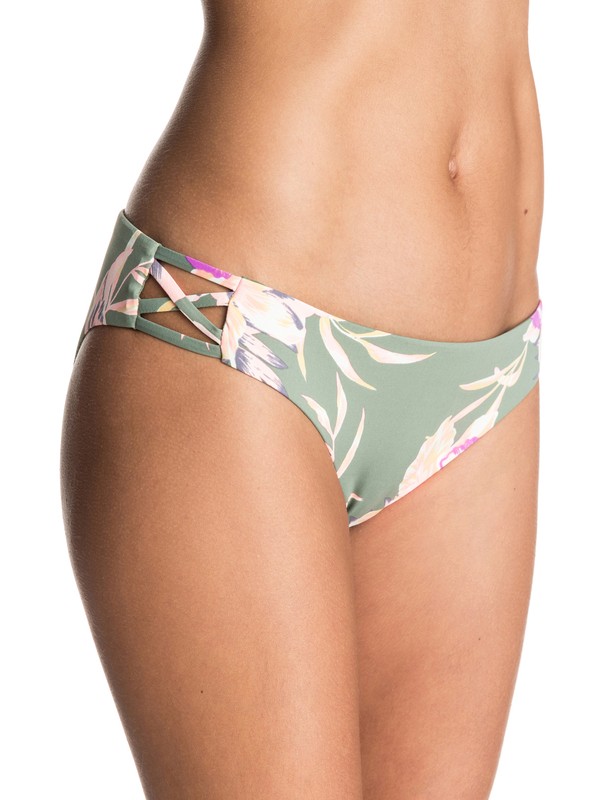 Castaway Floral 70s - Bikini Bottoms ERJX403233 0 Castaway Floral 70's Bikini Bottoms ERJX403233 Roxy