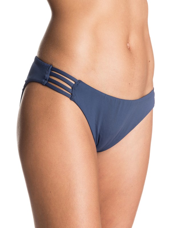 roxy, Partes Inferiores de Bikini Reversible 70'S Strappy Love, MARINE (bta0) 0 Partes Inferiores de Bikini Reversible 70'S Strappy Love ERJX403282 Roxy