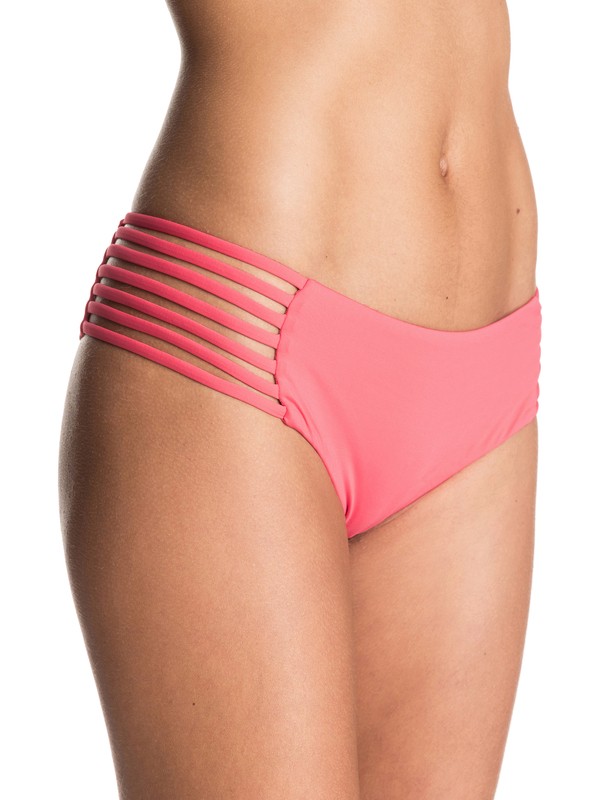 roxy, Strappy Love Reversible Shorty Bikini Bottoms, NECTARINE (rmz0) 0 Strappy Love Reversible Shorty Bikini Bottoms ERJX403284 Roxy