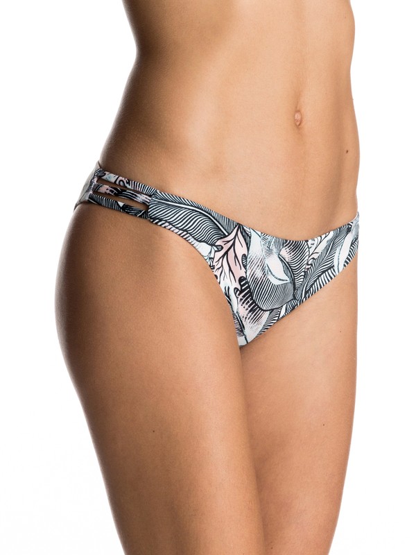 Strappy Love - Bikini Bottoms ERJX403344 0 Printed Strappy Love Reversible Surfer Bikini Bottoms ERJX403344 Roxy