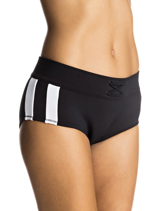 Lisa Andersen - Mid Waist Bikini Bottoms ERJX403442 0 Lisa Andersen Mid Waist Bikini Bottoms ERJX403442 Roxy