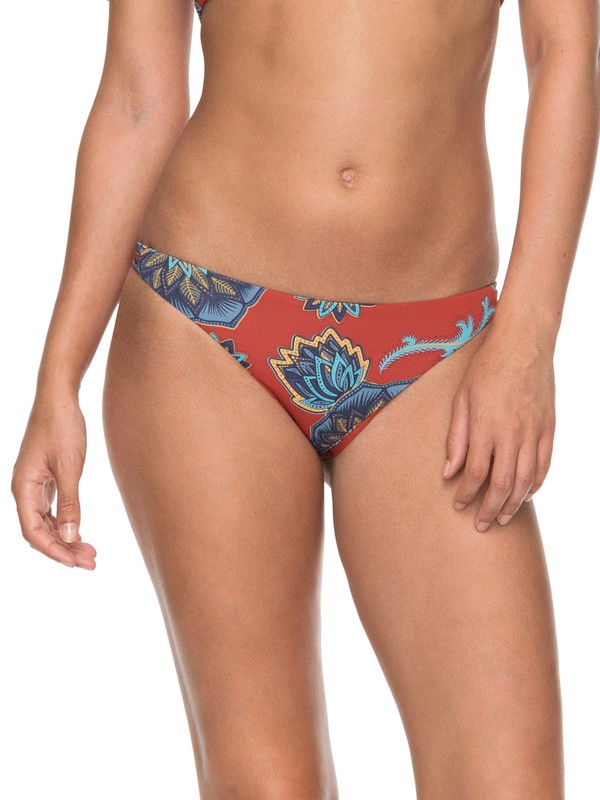 roxy, Softly Love - Braguita de Bikini para Surf Reversible para Mujer, TANDOORI SPICE VELVET TRIBES (npq7) 0 Softly Love - Braguita de Bikini para Surf Reversible para Mujer Naranja ERJX403539 Roxy