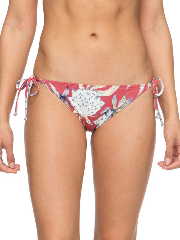 roxy, Little Bandits Tie Side Surfer Bikini Bottoms, HOLLY BERRY SWIM HOUSE OF THE (mmt7) 0 Little Bandits Tie Side Surfer Bikini Bottoms Pink ERJX403587 Roxy