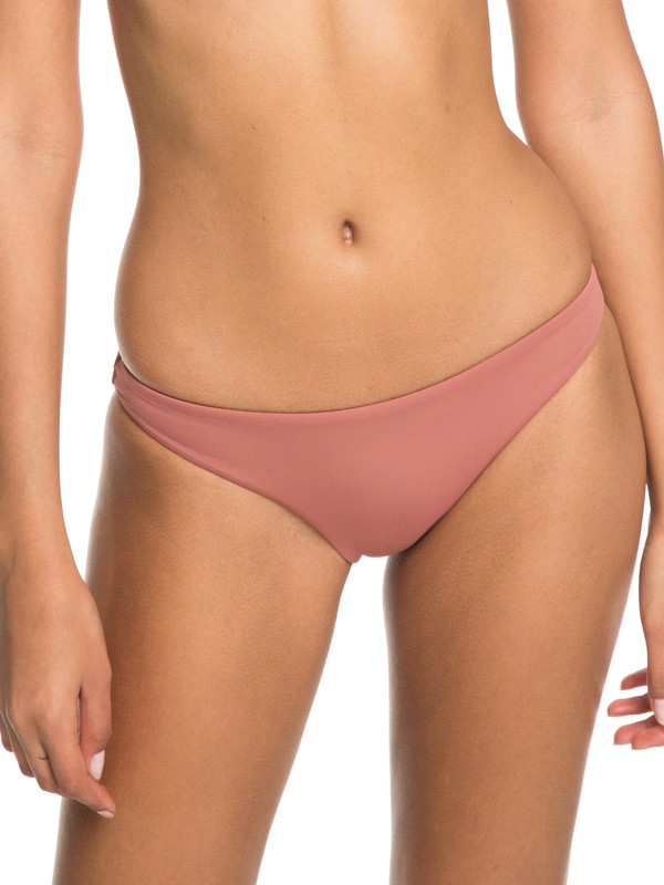 roxy, Softly Love Moderate Bikini Bottoms, WITHERED ROSE (mmg0) 0 Softly Love Moderate Bikini Bottoms Pink ERJX403605 Roxy