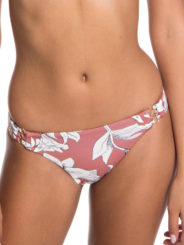 roxy, Softly Love - Volles Bikiniunterteil für Frauen, WITHERED ROSE LILY HOUSE (mmg6) 0 Softly Love - Volles Bikiniunterteil für Frauen Rosa ERJX403610 Roxy
