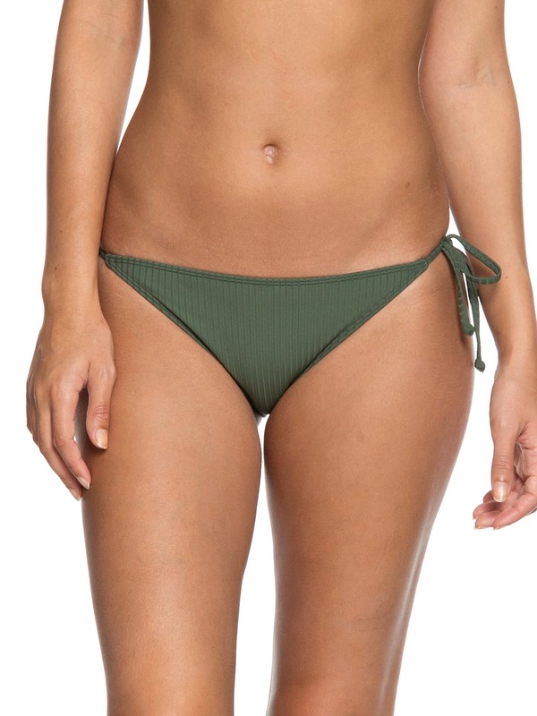 roxy, Goldy Sandy Mini Bikini Bottoms, THYME (cqy0) 0 Goldy Sandy Mini Bikini Bottoms ERJX403613 Roxy