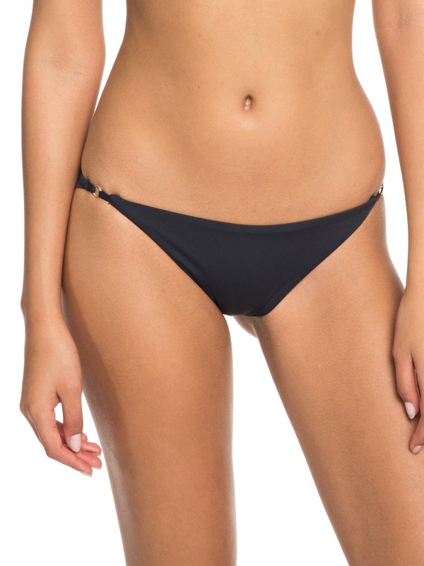 roxy, Softly Love Mini Bikini Bottoms, TRUE BLACK (kvj0) 0 Softly Love Mini Bikini Bottoms Black ERJX403627 Roxy