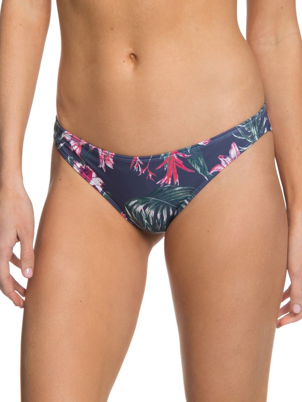 roxy, Arizona Dream Mini Bikini Bottoms, CROWN BLUE FLOWER GAMES (bqy6) 0 Arizona Dream Mini Bikini Bottoms Blue ERJX403629 Roxy