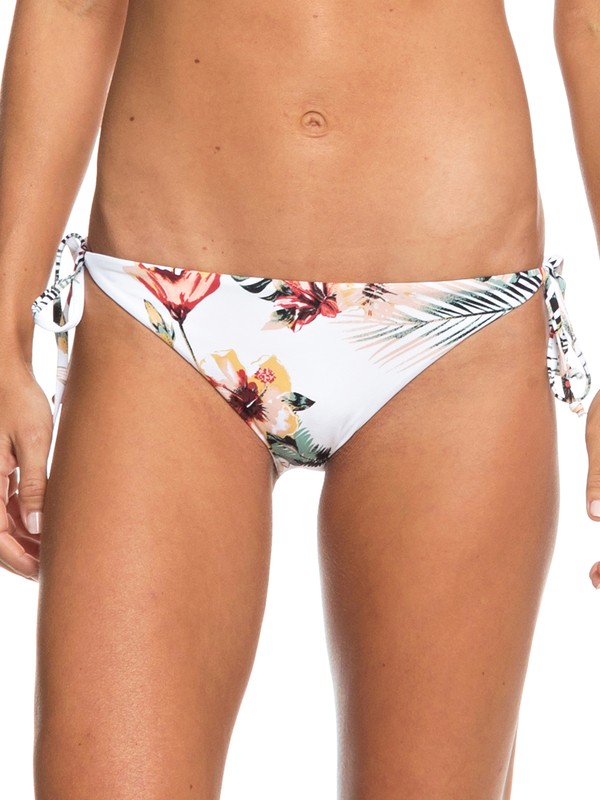 roxy, Softly Love Regular Bikini Bottoms, BRIGHT WHITE TROP NIGHTS BIG S (wbb8) 0 Softly Love Regular Bikini Bottoms White ERJX403654 Roxy