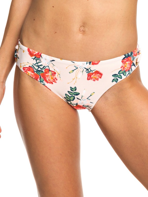 roxy, Beach Classics Full Bikini Bottoms, CLOUD PINK GARDEN LILY SWIM (mcw6) 0 Beach Classics Full Bikini Bottoms Pink ERJX403684 Roxy
