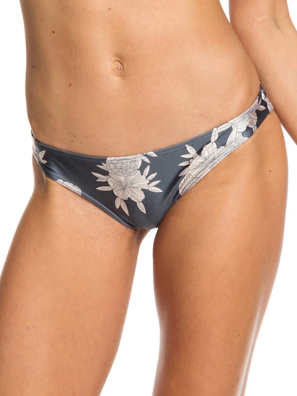 roxy, Romantic Senses Mini Bikini Bottoms, TURBULENCE ROSE AND PEARLS SW (kym6) 0 Romantic Senses Mini Bikini Bottoms Black ERJX403713 Roxy