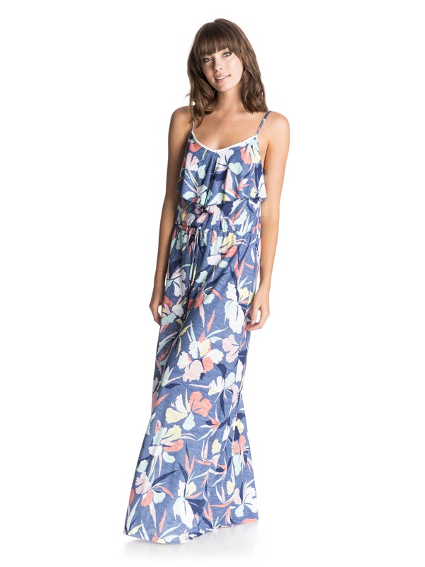 roxy, Easy Tropical Long Cover Up, NOOSA FLORAL COMBO CHAMBRAY (pmk6) 0 Easy Tropical Long Cover Up ERJX603007 Roxy