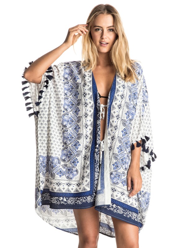 roxy, Souk Paisley Poncho Kimono, ART SOUK PAISLEY PONCHO PLT (wbs6) 0 Souk Paisley Poncho Kimono ERJX603030 Roxy