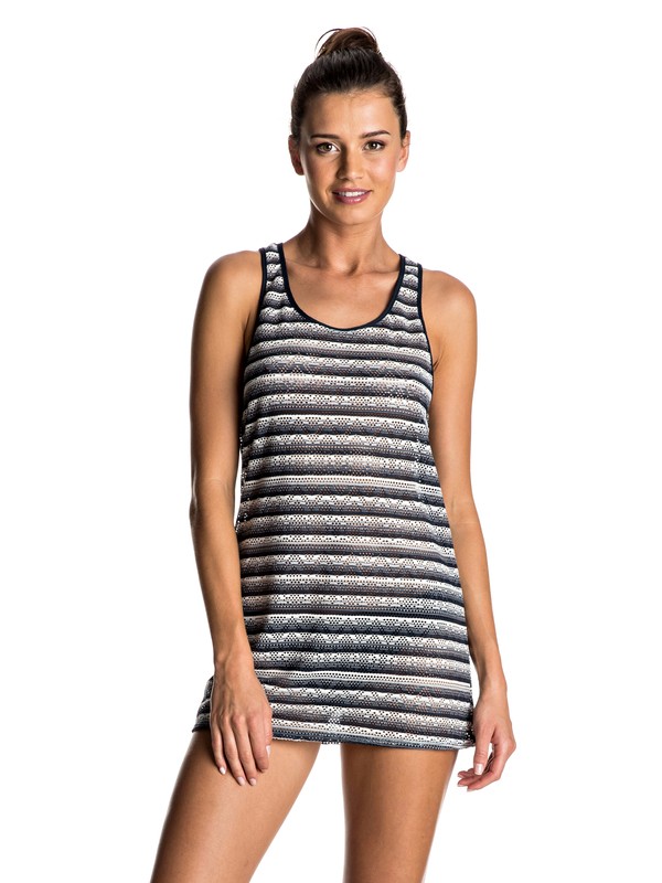 CROCHET EASY DRESS 2 ERJX603075 0 Crochet Easy Cover Up Dress ERJX603075 Roxy
