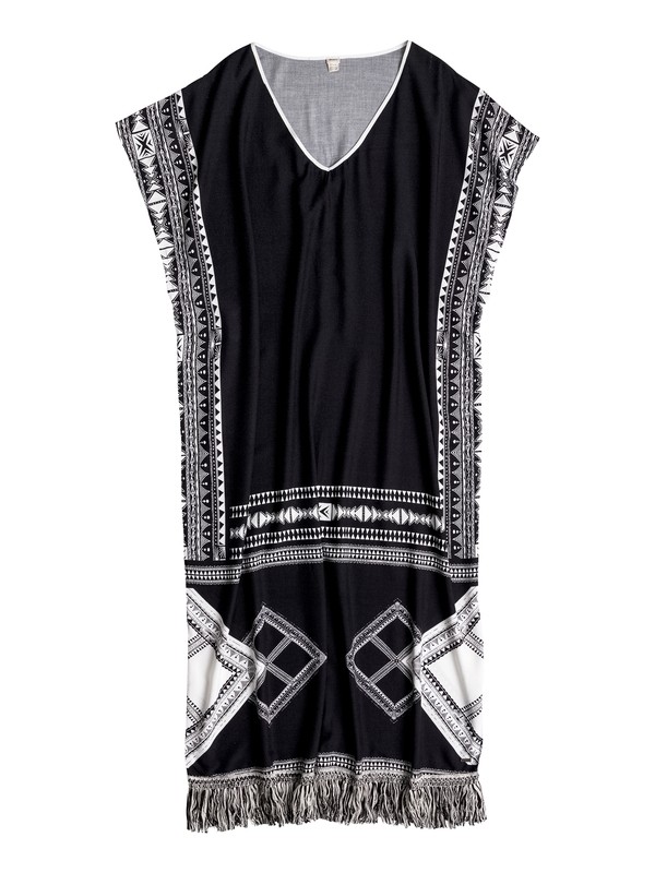 roxy, Shelly Beach Cover Up Poncho, ANTHRACITE (kvj0) 0 Shelly Beach Cover Up Poncho ERJX603079 Roxy
