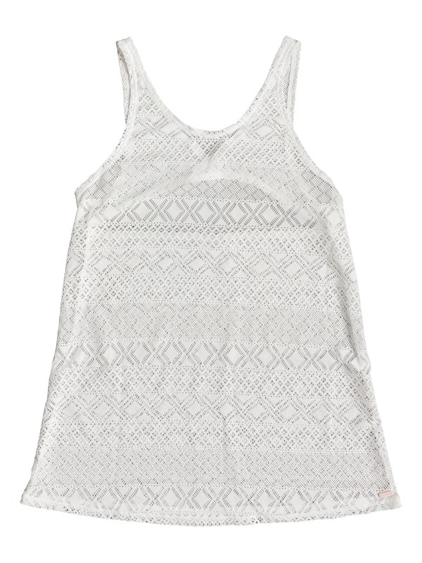 roxy, Garden Summers Crochet Beach Dress, BRIGHT WHITE (wbb0) 0 Garden Summers Crochet Beach Dress White ERJX603140 Roxy