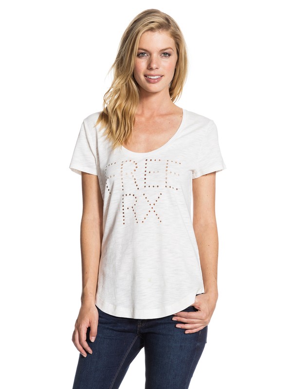 roxy, Scoop Tee B, SEA SPRAY (wbs0) 0 Scoop Tee B ERJZT03039 Roxy