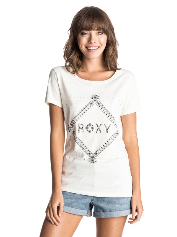 roxy, Basic Crew Batik Tee, SAND PIPER (wcd0) 0 Basic Crew Batik Tee ERJZT03356 Roxy