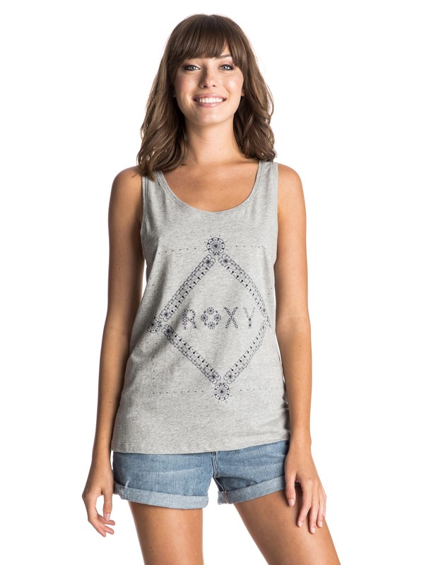 roxy, Basic Batik Tank, HERITAGE HEATHER (sgrh) 0 Basic Batik Tank ERJZT03357 Roxy