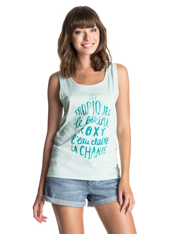 roxy, Basic Tropique Tank, HARBOR GRAY (bfr0) 0 Basic Tropique Tank ERJZT03360 Roxy