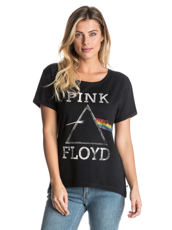 ROXY Band Collab Pink Floyd - T-Shirt ERJZT03740 0 ROXY Band Collab Pink Floyd Tee ERJZT03740 Roxy