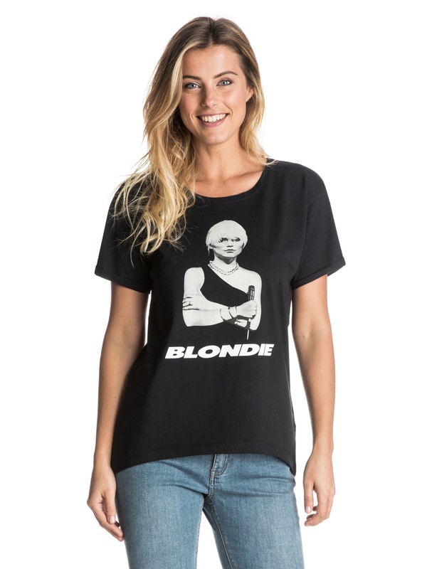 ROXY X Universal Blondie - T-Shirt ERJZT03749 0 ROXY Band Collab Blondie Tee ERJZT03749 Roxy
