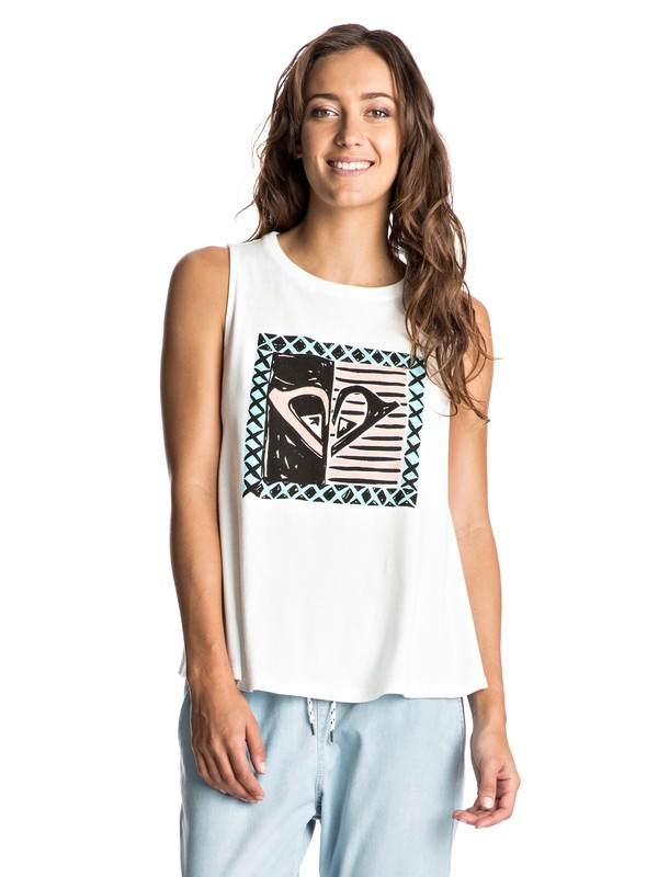 Aztec Rider New Generation - Sleeveless T-Shirt ERJZT03807 0 Camiseta Tipo Tank New Generation Aztec Rider ERJZT03807 Roxy