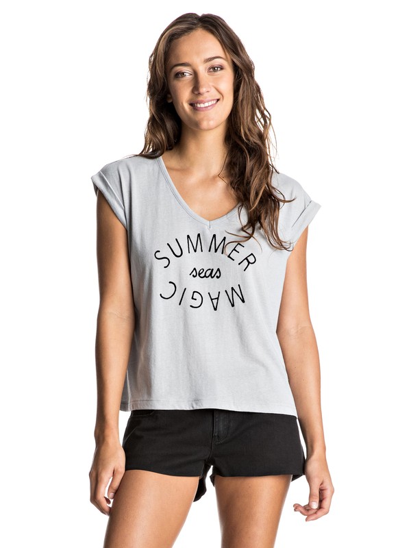 Guerrero Locals Dreamer - Cuffed Sleeve T-Shirt ERJZT03830 0 Guerrero Locals Dreamer Tee ERJZT03830 Roxy