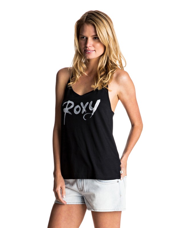 roxy, Playa I ROXY Racerback Tank, ANTHRACITE (kvj0) 0 Playa I ROXY Racerback Tank ERJZT03911 Roxy