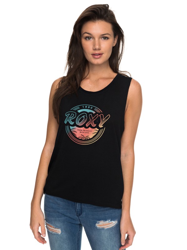 roxy, Colorful Destiny Roxy 1990 Tank, ANTHRACITE (kvj0) 0 Colorful Destiny Roxy 1990 Tank ERJZT04143 Roxy