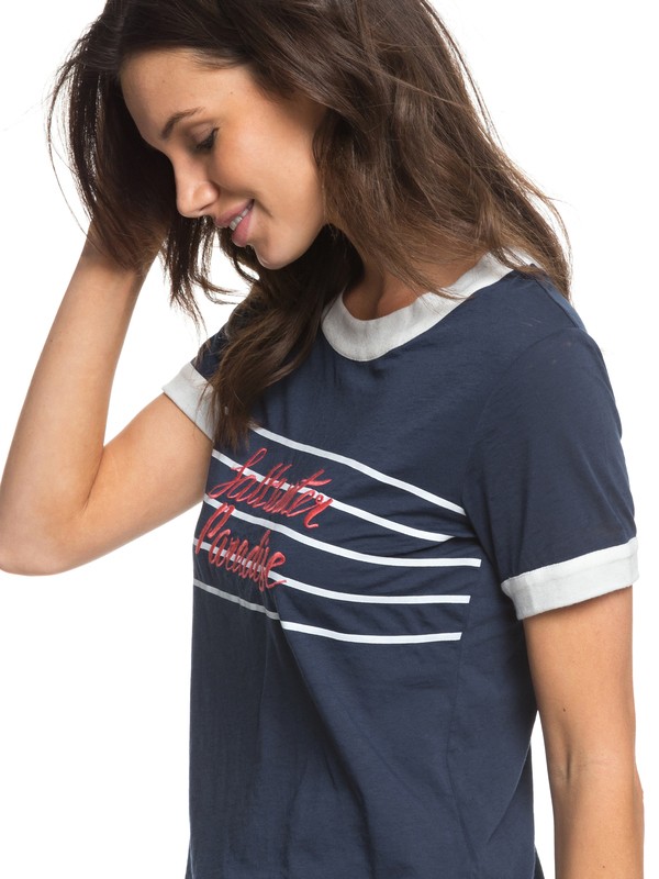 roxy, Down By The River Tee, xbbw (xbbw) 0 Down By The River Tee Blue ERJZT04293 Roxy