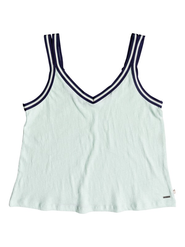 roxy, Sunset Lovers Tank Top, BAY (gbn0) 0 Sunset Lovers Tank Top Green ERJZT04297 Roxy