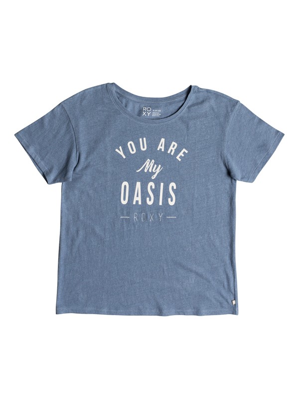 HIGHBEACHOASIS J TEES BKQ0 ERJZT04305 0 High By The Beach Oasis Tee ERJZT04305 Roxy