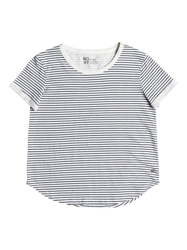 roxy, Love Sun Tee, MARSHMALLOW THIN STRIPE (xwwb) 0 Love Sun Tee White ERJZT04345 Roxy