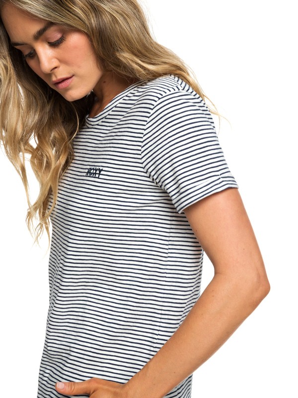 roxy, Love Sun Tee, DRESS BLUE COSY STRIPES (btk3) 0 Love Sun Tee Blue ERJZT04470 Roxy