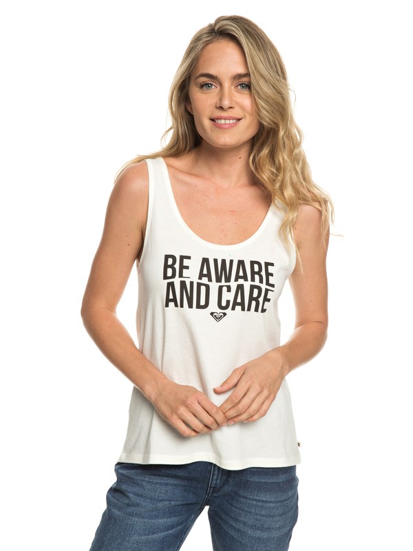 roxy, POP Surf A - Débardeur pour Femme, MARSHMALLOW (wbt0) 0 POP Surf A - Débardeur pour Femme Blanc ERJZT04509 Roxy