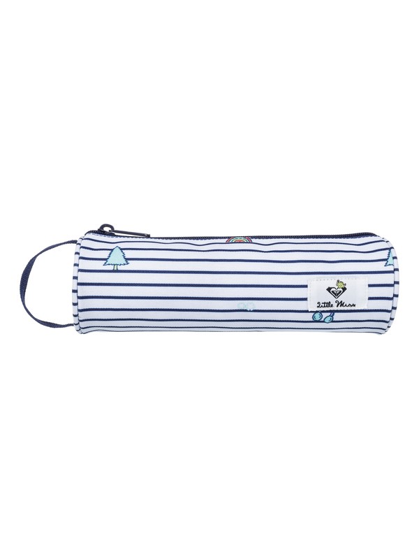 roxy, Little Miss Off The Wall - Pencil Case, MARSHMALLOW LITTLE MISS STRIPE (xyyk) 0 Little Miss Off The Wall - Pencil Case Yellow ERLAA03012 Roxy
