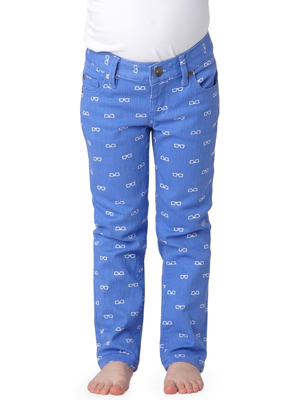 roxy, Girls 2-6 Tawana Print Jeans, MICRO GLASSES COMBO CORN FLOWE (pnd6) 0 Girls 2-6 Tawana Print Jeans ERLDP00003 Roxy