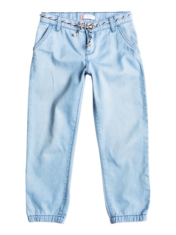 Folk Field - Denim Joggers ERLDP03017 0 Girls 2-6 Folk Field Denim Joggers ERLDP03017 Roxy