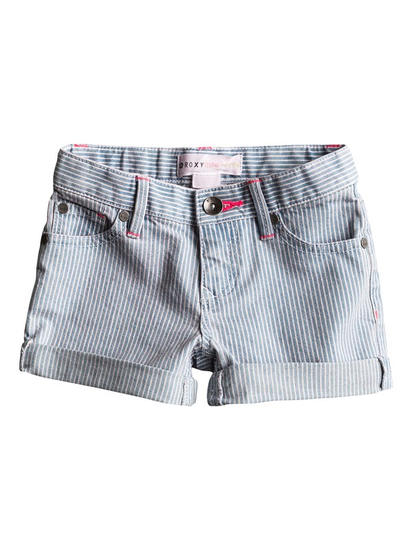 roxy, Girls 2-6 Lola Shorts, SEA SALT (wbb0) 0 Girls 2-6 Lola Shorts ERLDS00004 Roxy