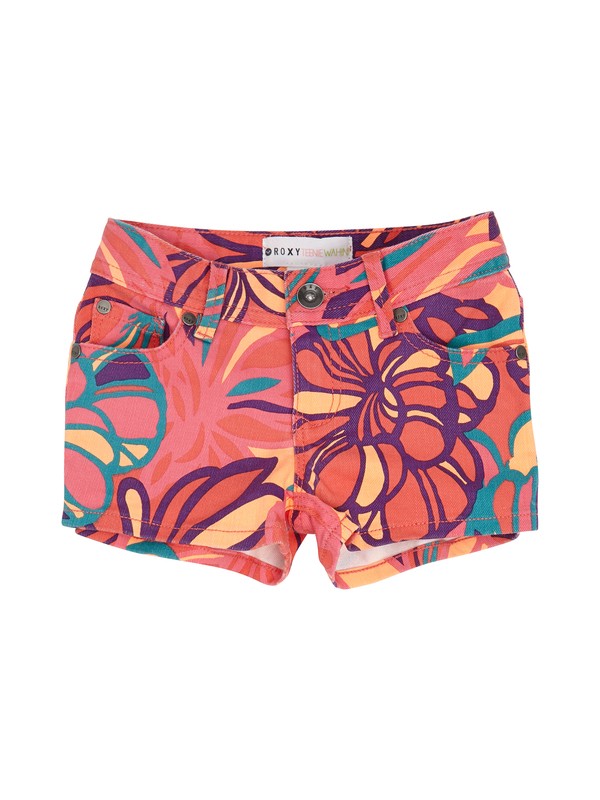 roxy, Girls 2-6 Teenie Wahine Lisy Print Shorts, 5238 VINTAGE FLORAL 9 (nhp6) 0 Girls 2-6 Teenie Wahine Lisy Print Shorts ERLDS00009 Roxy