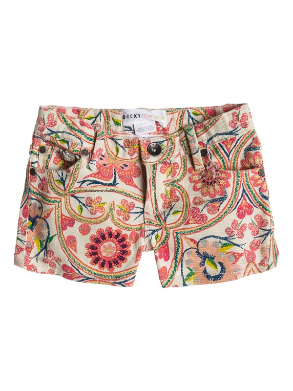 roxy, Girls 2-6 Lisy Printed Shorts, BOHEMIAN EMBROIDERY A-O COMBO (sgt7) 0 Girls 2-6 Lisy Printed Shorts ERLDS03005 Roxy