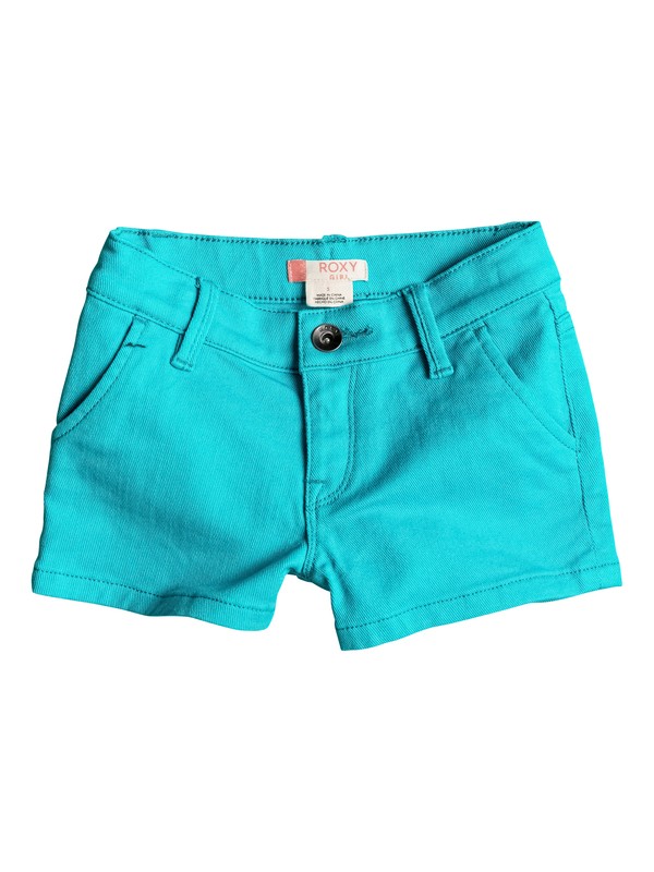roxy, Girls 2-6 Ur True Dreams Denim Shorts, BLUEBIRD (bmd0) 0 Girls 2-6 Ur True Dreams Denim Shorts ERLDS03023 Roxy