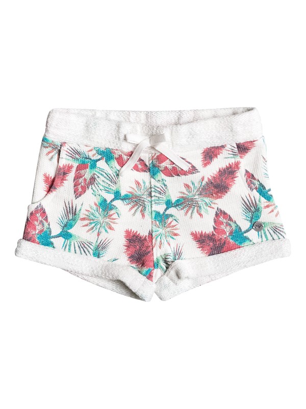 roxy, Girls 2-6 Listen It Loud Beach Shorts, MARSHMALLOW MAMBO DREAMER (wbt6) 0 Girls 2-6 Listen It Loud Beach Shorts ERLFB03032 Roxy