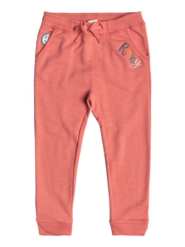 CATCHING FEELINGS ERLFB03039 0 Girls 2-6 Catching Feelings Fleece Joggers ERLFB03039 Roxy