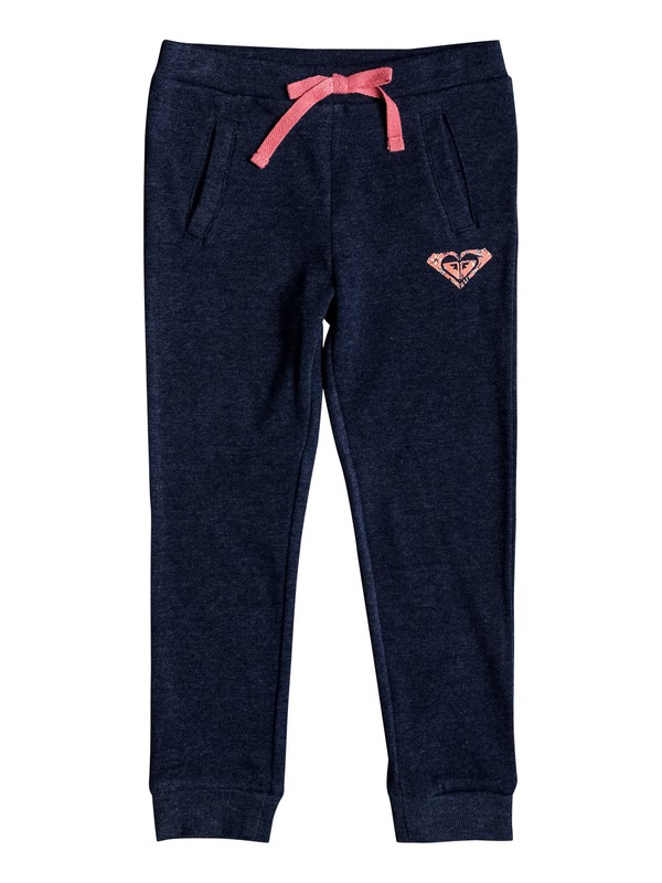 roxy, Girls 2-6 Sleep In Peace Joggers, DRESS BLUES (btk0) 0 Girls 2-6 Sleep In Peace Joggers Blue ERLFB03047 Roxy
