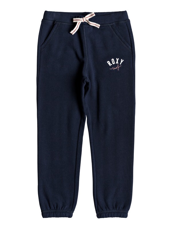 roxy, Girl's 2-6 Follow The Sunshine Joggers, DRESS BLUES (btk0) 0 Girl's 2-6 Follow The Sunshine Joggers Blue ERLFB03052 Roxy