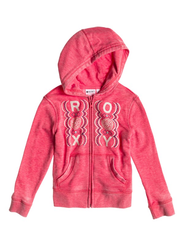 roxy, Girls 2-6 Brookyn A Hoody, CALYPSO CORAL (mkl0) 0 Girls 2-6 Brookyn A Hoody ERLFT03000 Roxy
